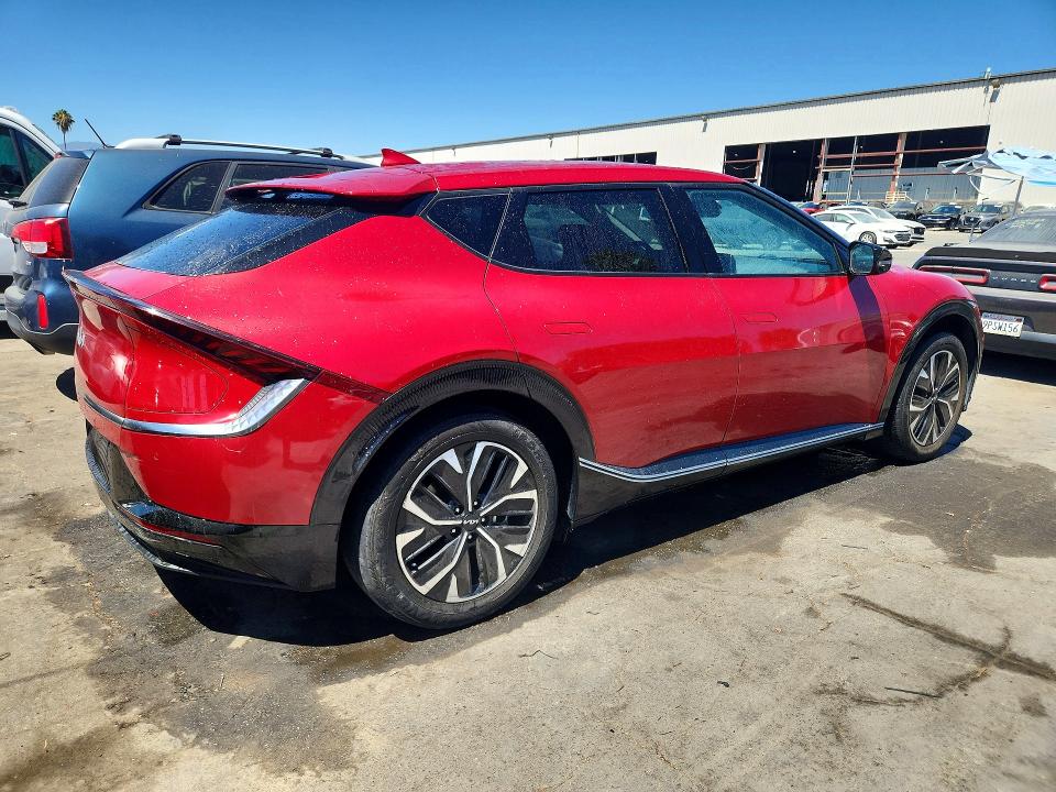 2023 Kia Ev6 VIN KNDC34LA8P5610001 COPART salvage auction — FRONT END, AZ - CERTIFICATE OF TITLE, sold $14,700 on 2026-07-15 (photo 3)