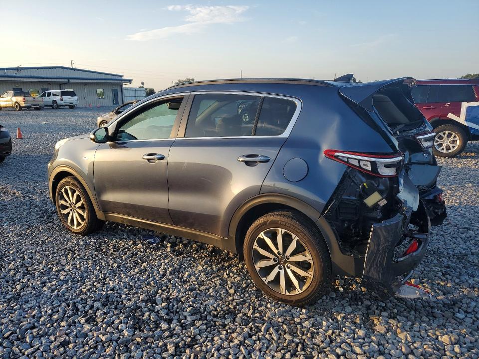 2018 Kia Sportage VIN KNDPNCAC8J7423041 COPART salvage auction — REAR END, Fl - Cert Of Title Slvg Rebuildable, sold $15 on 2026-07-31 (photo 2)