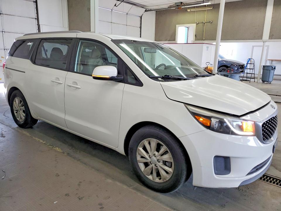 2015 Kia SEDONA VIN KNDMB5C12F6058016 COPART salvage auction — REAR END, Wa - Bill Of Sale, sold $600 on 2026-07-31 (photo 4)