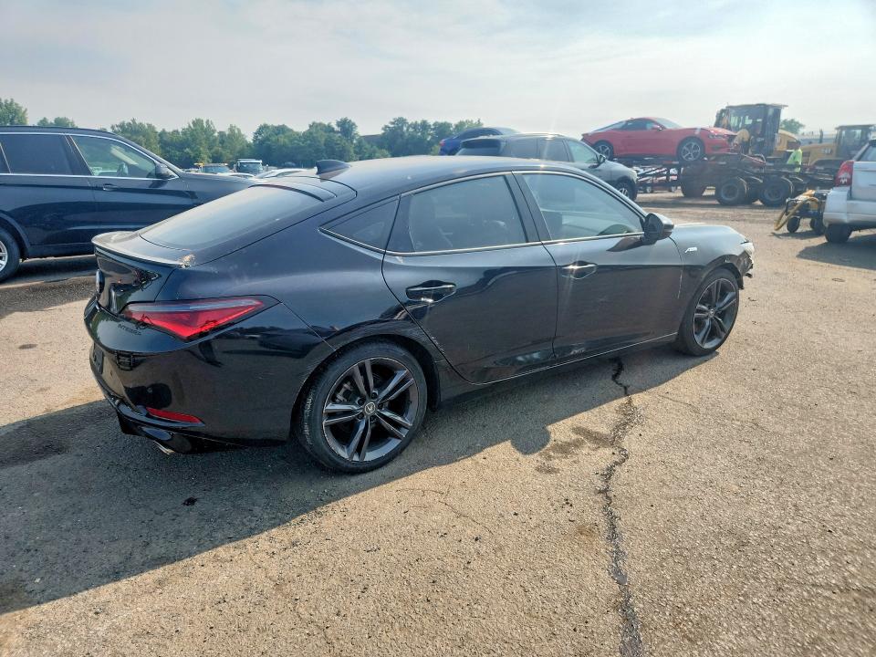 2023 Acura Integra VIN 19UDE4H65PA026442 COPART salvage auction — FRONT END, Ct - Cert Of Title-Salvage, sold $9,700 on 2026-08-21 (photo 3)