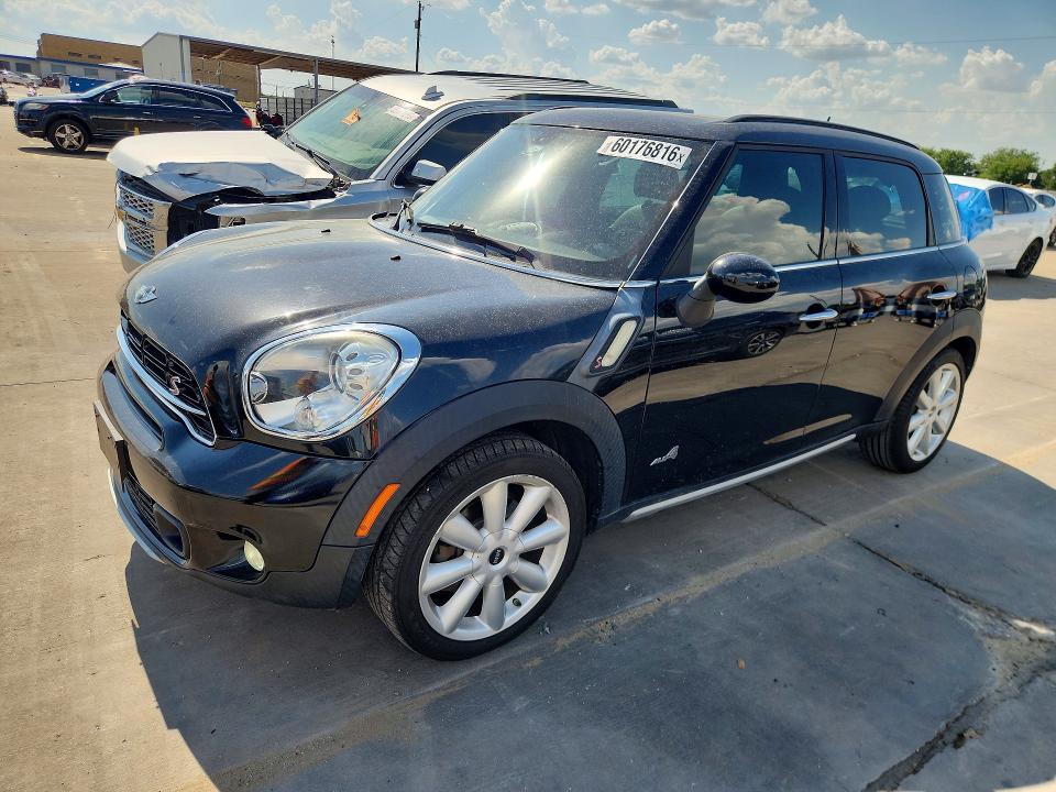 2016 Mini Cooper VIN WMWZC5C57GWT38583 COPART salvage auction — REAR END, Tx - Cert Of Title-Rebuilt Salvage, sold $1,950 on 2026-07-20 (photo 1)