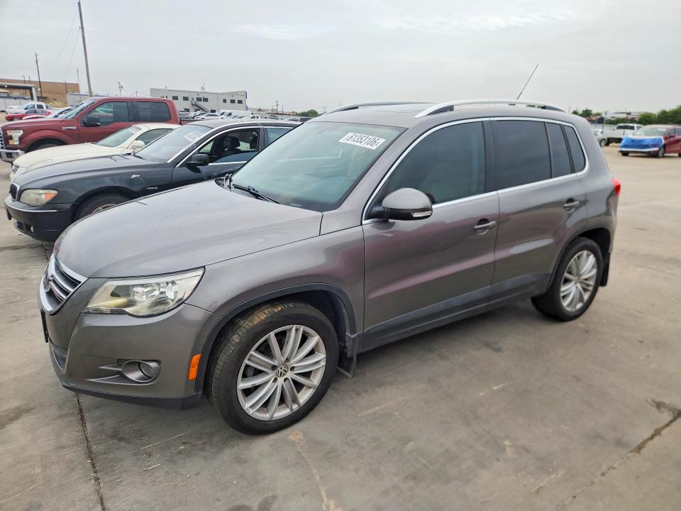 2011 Volkswagen Tiguan VIN WVGAV7AX9BW521465 COPART salvage auction — MECHANICAL, Tx - Certificate Of Title, sold $850 on 2026-07-27 (photo 1)