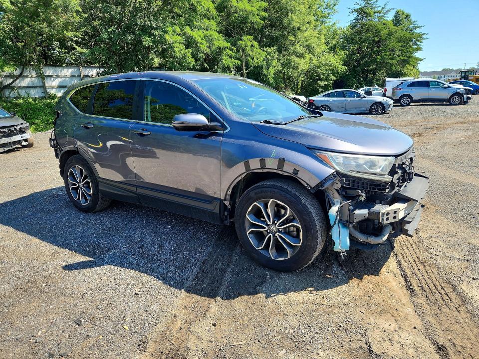 2021 Honda Cr-v VIN 5J6RW1H58ML006333 COPART salvage auction — FRONT END, FL - CERTIFICATE OF TITLE, sold $9,500 on 2026-08-03 (photo 4)