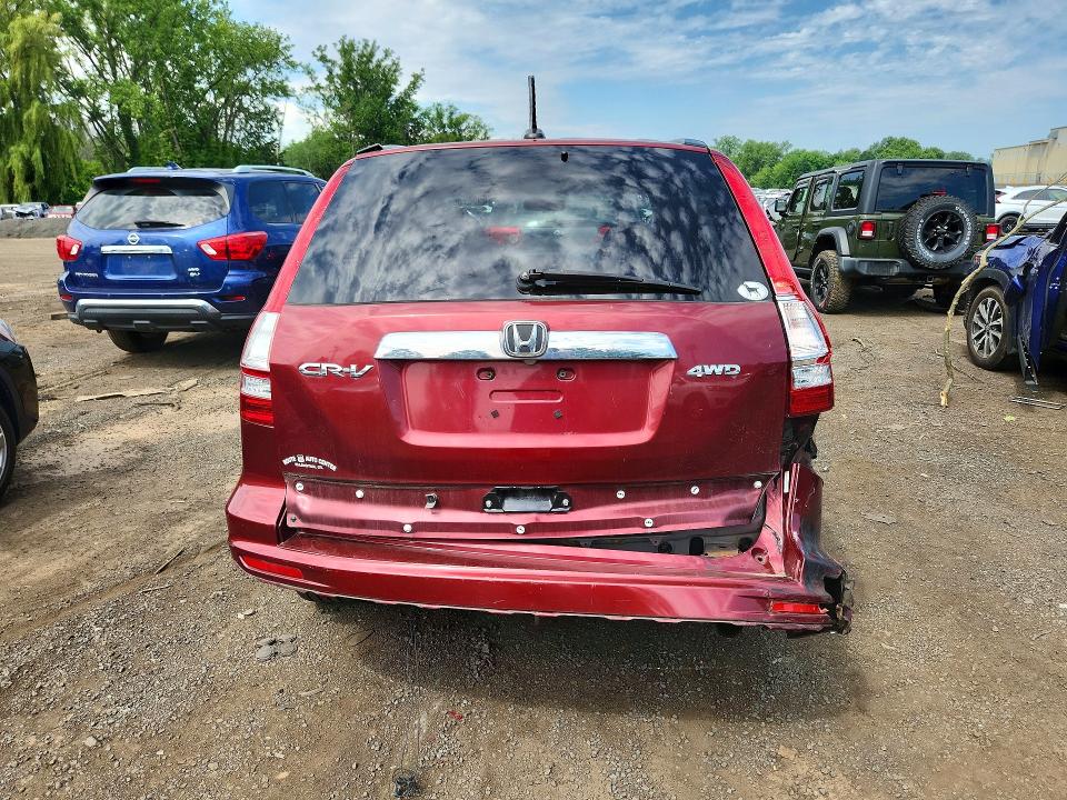 2011 Honda Cr-v VIN JHLRE4H77BC001975 COPART salvage auction — REAR END, CT - CERT OF TITLE-SALVAGE, sold $1,800 on 2026-07-17 (photo 6)