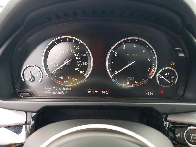 2014 BMW X5 VIN 5UXKR0C5XE0K51927 COPART salvage auction — MECHANICAL, Ct - Certificate Of Title, sold $4,000 on 2026-08-01 (photo 9)