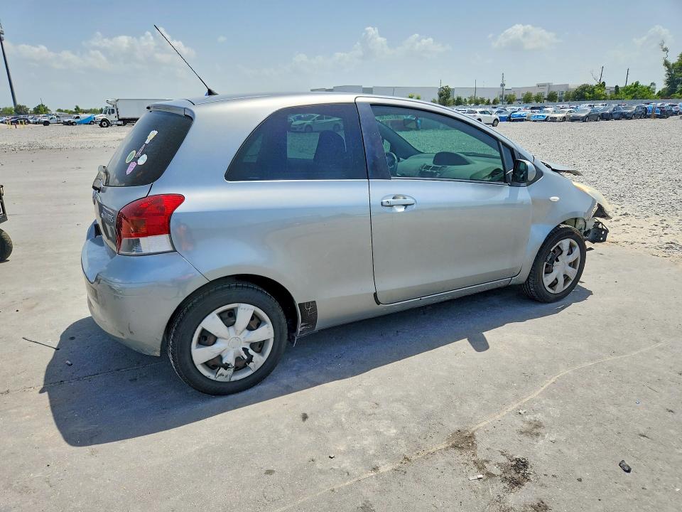 2010 Toyota Yaris VIN JTDJT4K31A5302511 COPART salvage auction — FRONT END, FL - CERT OF TITLE SLVG REBUILDABLE, sold $250 on 2026-07-22 (photo 3)