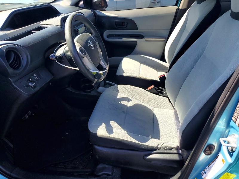2014 Toyota Prius VIN JTDKDTB39E1084259 COPART salvage auction — FRONT END, Ca - Salvage Certificate, sold $525 on 2026-07-20 (photo 7)