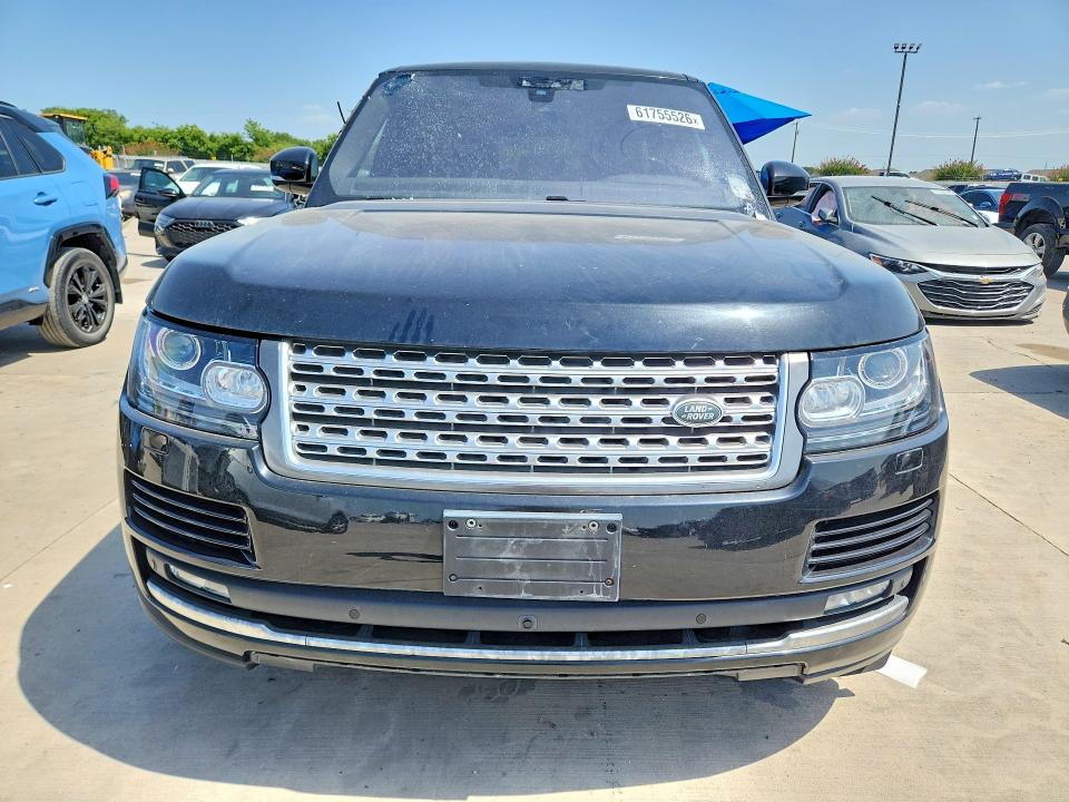 2017 Land rover RANGE ROVER VIN SALGS2FV1HA359492 COPART salvage auction — MECHANICAL, TX - CERTIFICATE OF TITLE (P), sold $350 on 2026-07-30 (photo 5)