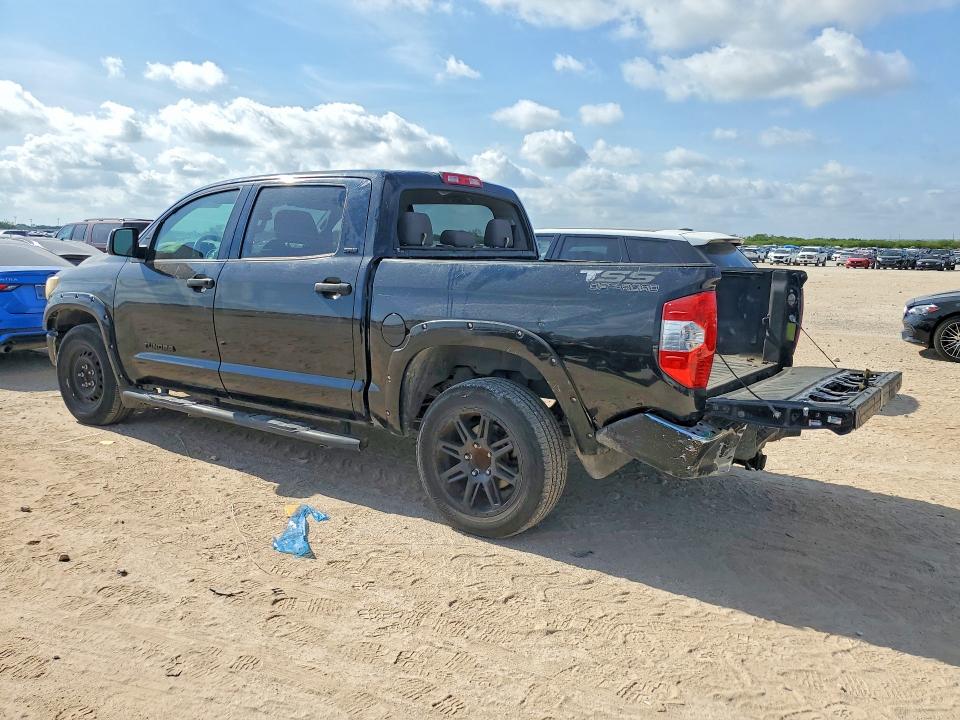 2018 Toyota Tundra VIN 5TFEM5F17JX131958 COPART salvage auction — FRONT END, TX - CERTIFICATE OF TITLE, sold $7,700 on 2026-07-30 (photo 2)