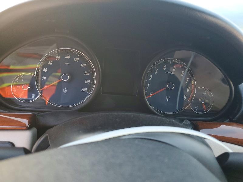 2011 Maserati Granturismo VIN ZAM45KMA4B0056491 COPART salvage auction — MINOR DENT/SCRATCHES, NC - NON PUBLIC CLEAN TITLE, sold $8,200 on 2026-07-17 (photo 9)