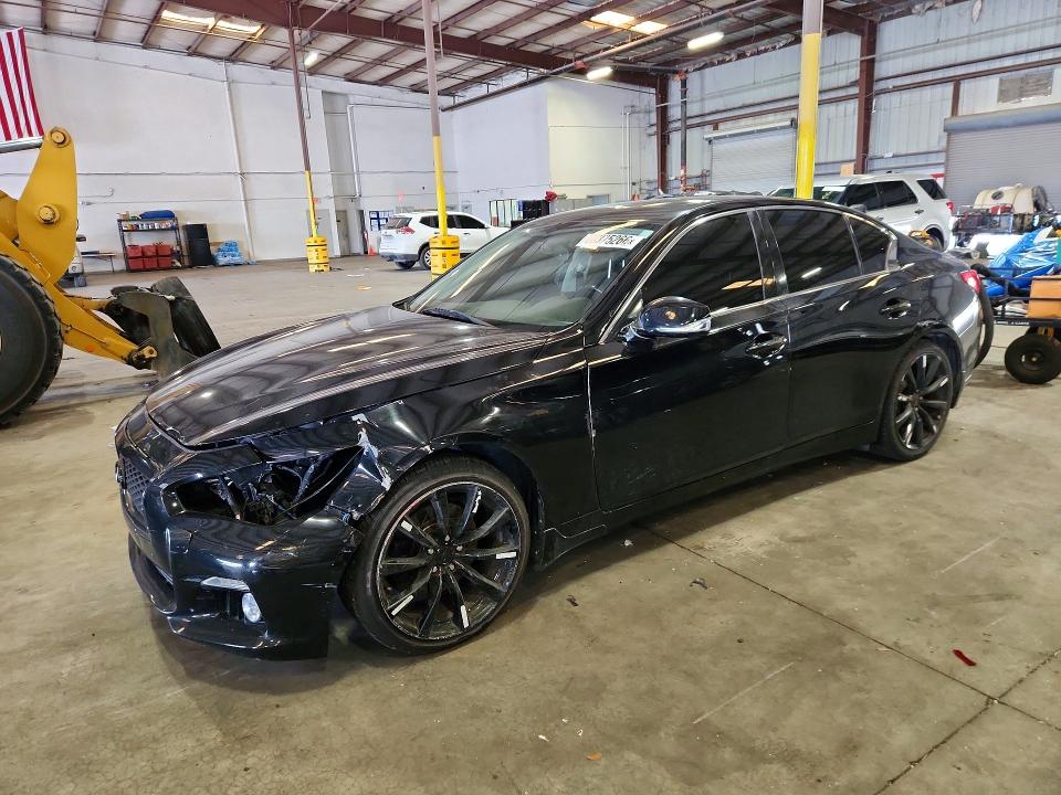 2017 Infiniti Q50 VIN JN1CV7AR5HM680277 COPART salvage auction — FRONT END, Fl - Cert Of Title-Rebuilt, sold $625 on 2026-07-29 (photo 1)