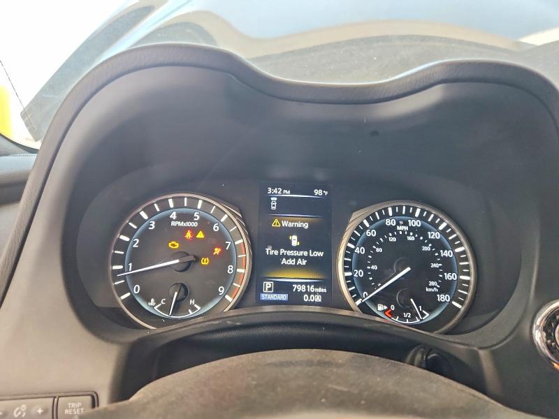 2019 Infiniti Q50 VIN JN1EV7AR4KM550412 COPART salvage auction — MINOR DENT/SCRATCHES, Ne - Cert Of Title-Rebuilt Salvage, sold $2,000 on 2026-07-21 (photo 9)