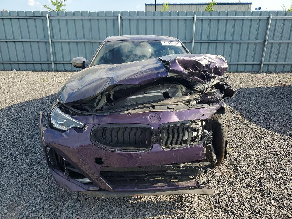 2023 BMW M2 VIN 3MW53CM04P8D43500 COPART salvage auction — FRONT END, On - Permit Salvage, sold $9,800 on 2026-07-16 (photo 5)
