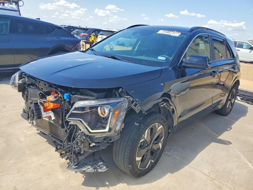 2024 Kia Niro VIN KNDCR3L11R5097735 COPART salvage auction — FRONT END, TX - CERTIFICATE OF TITLE, sold $7,100 on 2026-07-22 (photo 1)