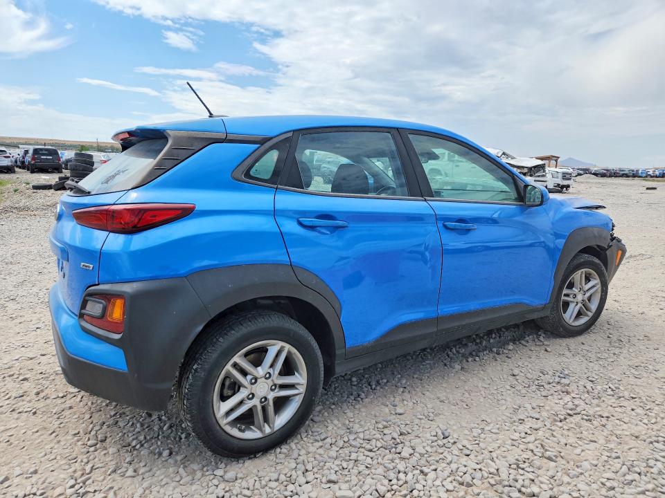 2019 Hyundai Kona VIN KM8K1CAAXKU287126 COPART salvage auction — FRONT END, Ut - Certificate Of Title, sold $2,050 on 2026-07-24 (photo 3)