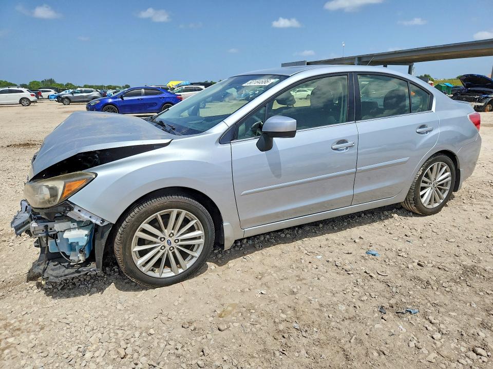 2016 Subaru Impreza VIN JF1GJAF64GH010433 COPART salvage auction — FRONT END, Fl - Cert Of Title Slvg Rebuildable, sold $1,400 on 2026-07-16 (photo 1)