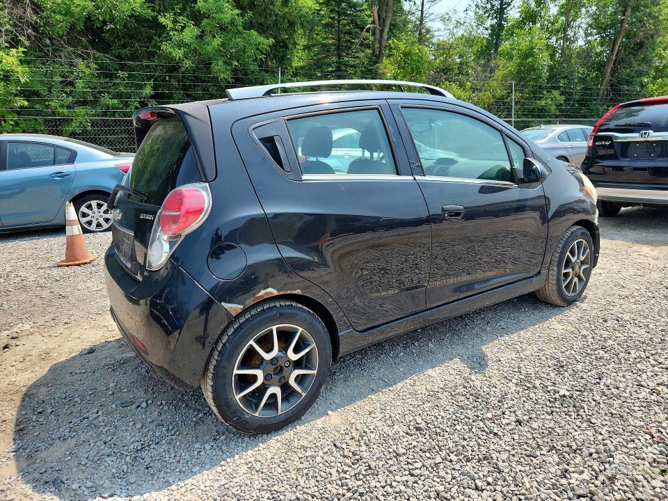 2013 Chevrolet Spark VIN KL8CF6S95DC508004 COPART salvage auction — FRONT END, Oh - Cert Of Title-Salvage, sold $90 on 2026-07-29 (photo 3)