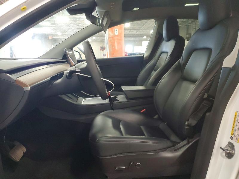 2022 Tesla Model y VIN 7SAYGAEE0NF516511 COPART salvage auction — FRONT END, Mn - Cert Of Title-Salvage, sold $2,250 on 2026-07-28 (photo 7)