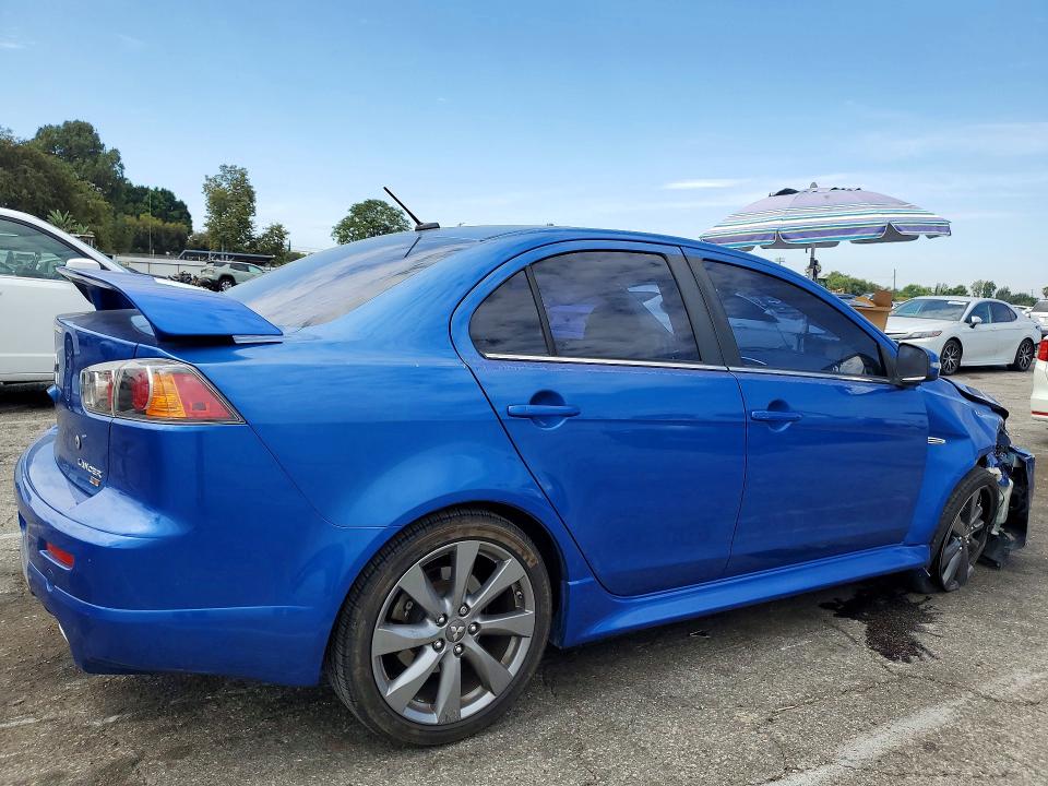 2015 Mitsubishi Lancer VIN JA32V6FV1FU015784 COPART salvage auction — FRONT END, CA - SALVAGE CERTIFICATE, sold $2,800 on 2026-09-15 (photo 3)