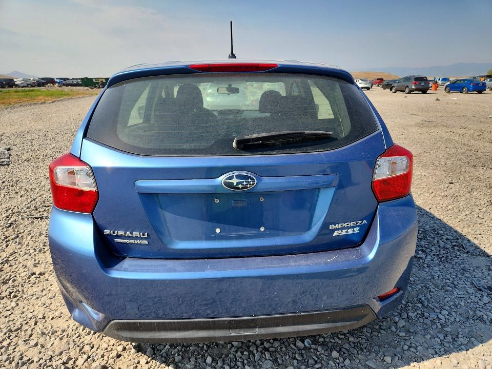 2014 Subaru Impreza VIN JF1GPAA6XE8238259 COPART salvage auction — FRONT END, Ut - Certificate Of Title, sold $150 on 2026-07-24 (photo 6)