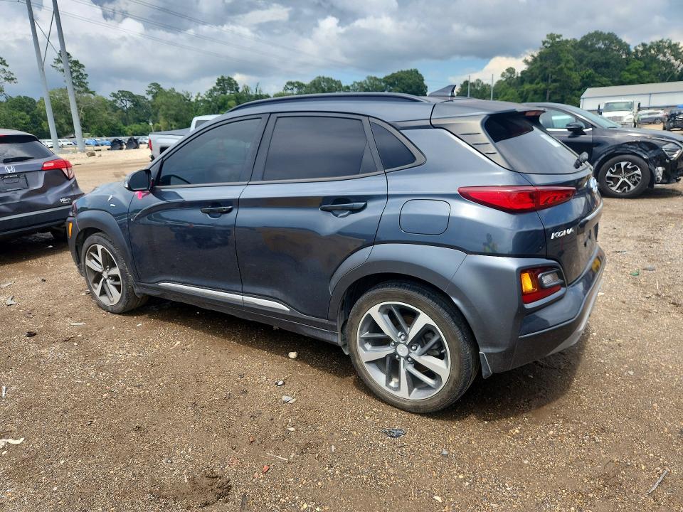 2019 Hyundai VIN KM8K33A59KU269939 COPART salvage auction — MINOR DENT/SCRATCHES, La - Certificate Of Title (P), sold $4,600 on 2026-07-31 (photo 2)