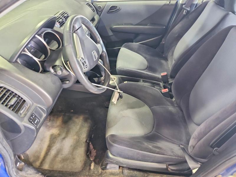 2007 Honda Fit VIN JHMGD38697S036814 COPART salvage auction — SIDE, VA - CERT OF TITLE - SALVAGE, sold $625 on 2026-07-24 (photo 7)