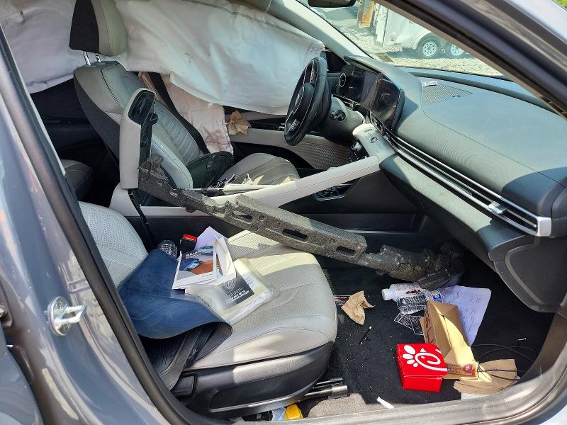 2023 Hyundai Elantra VIN KMHLP4AG3PU406624 COPART salvage auction — SIDE, Nj - Cert Of Title-Salvage, sold $2,600 on 2026-07-27 (photo 7)