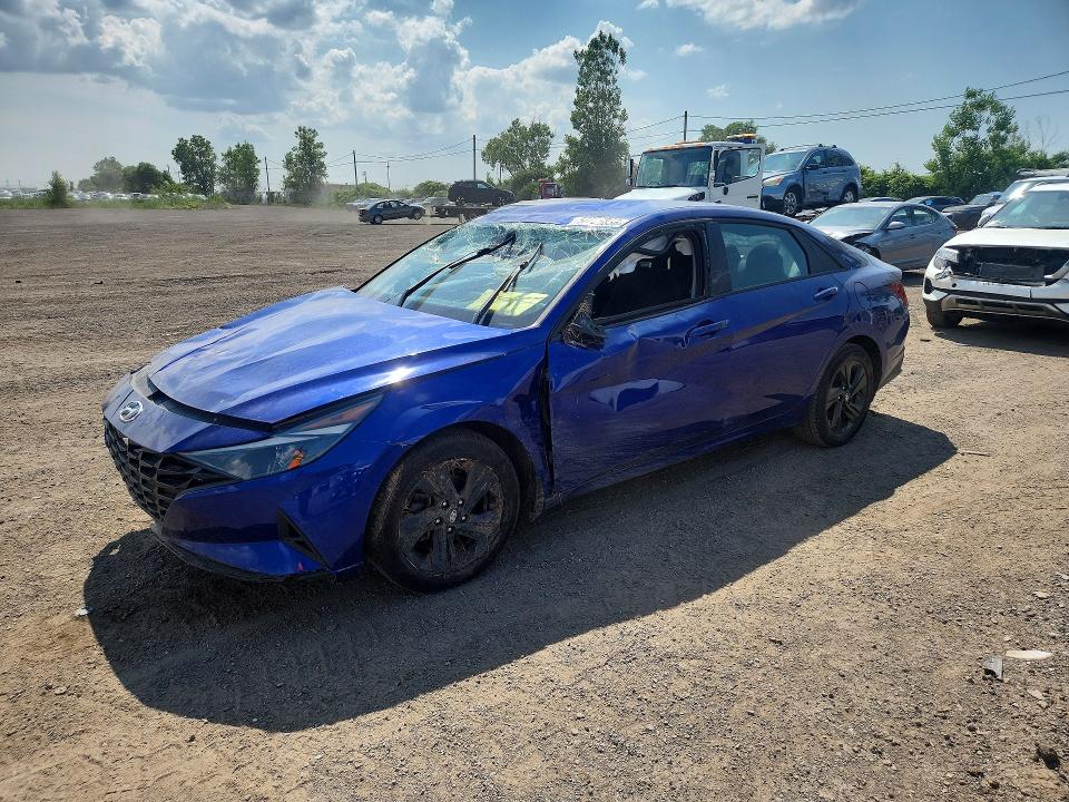 2023 Hyundai Elantra VIN KMHLM4AG3PU534340 COPART salvage auction — ALL OVER, QC - GRAVEMENT ACCIDENTE, sold $1,200 on 2026-07-28 (photo 1)