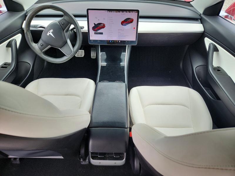 2020 Tesla Model 3 VIN 5YJ3E1EC7LF714737 COPART salvage auction — MINOR DENT/SCRATCHES, Salvage Title, sold $7,200 on 2026-09-04 (photo 8)