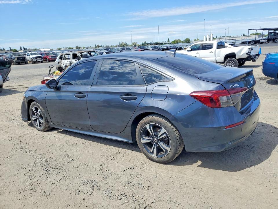2025 Honda Civic VIN 2HGFE2F55SH518616 COPART salvage auction — FRONT END, Ca - Dis/Dlr/Exp Only Clean Title (P), sold $8,900 on 2026-07-28 (photo 2)