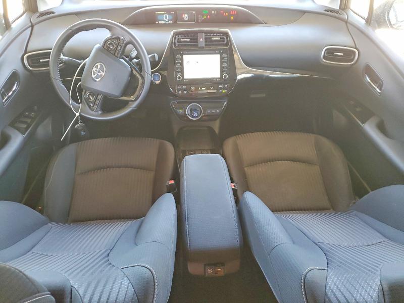 2022 Toyota Prius prime VIN JTDKAMFP1N3219427 COPART salvage auction — FRONT END, CA - SALVAGE CERTIFICATE, sold $3,600 on 2026-07-21 (photo 8)
