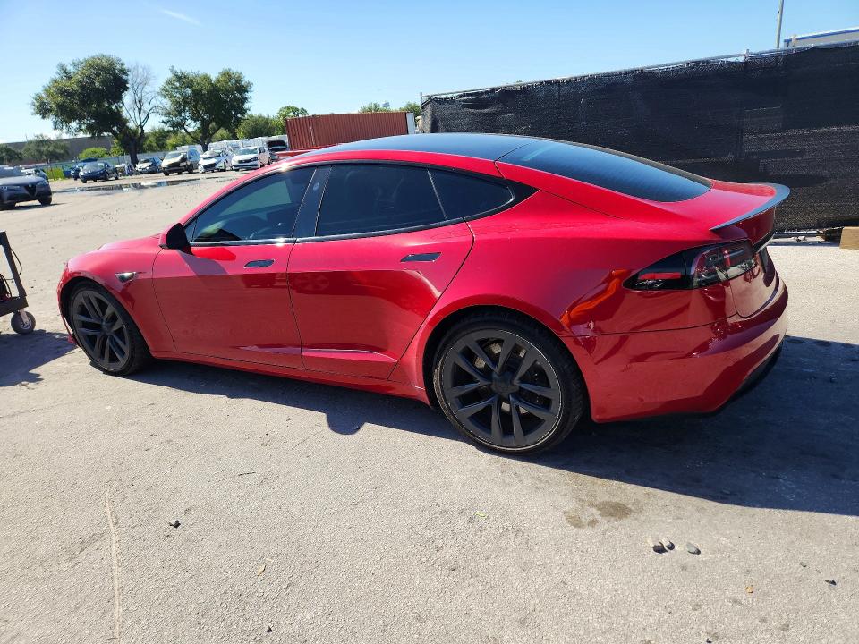 2022 Tesla Model s VIN 5YJSA1E68NF477518 COPART salvage auction — FRONT END, Fl - Cert Of Title Slvg Rebuildable, sold $20,200 on 2026-07-30 (photo 2)