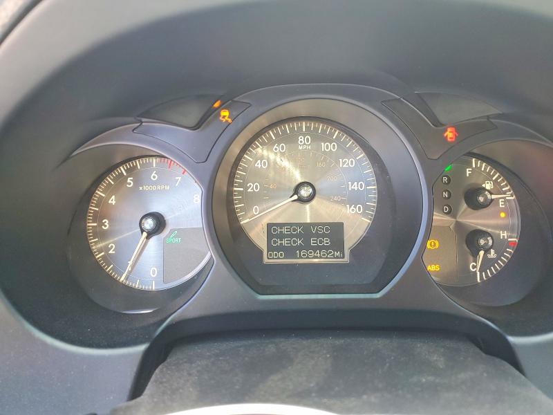 2006 Lexus Gs 430 VIN JTHBN96S265013589 COPART salvage auction — FRONT END, CA - CERT OF TITLE-SALVAGED, sold $475 on 2026-07-15 (photo 9)