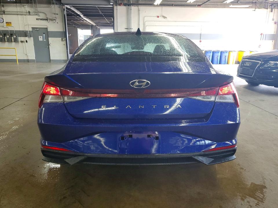 2021 Hyundai Elantra VIN KMHLS4AG7MU187368 COPART salvage auction — FRONT END, Fl - Certificate Of Title, sold $5,100 on 2026-07-20 (photo 6)