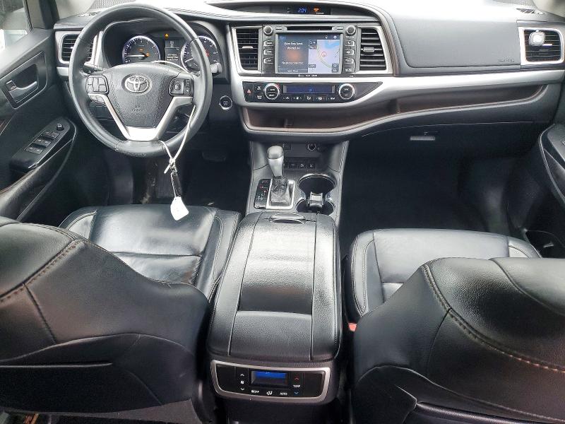 2016 Toyota Highlander VIN 5TDJKRFH3GS326186 COPART salvage auction — REAR END, MA - CERT OF TITLE-RECONSTRCTD COLL, sold $7,400 on 2026-07-16 (photo 8)