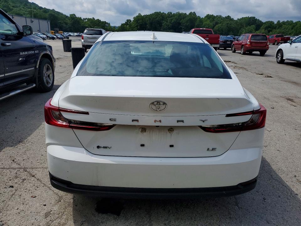 2025 Toyota Camry VIN 4T1DAACK3SU142609 COPART salvage auction — FRONT END, Tx - Salvage Vehicle Title, sold $16,400 on 2026-07-30 (photo 6)