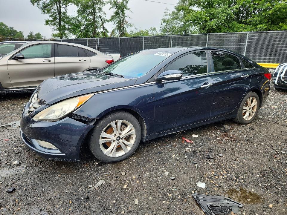 2013 Hyundai Sonata VIN 5NPEC4AC5DH638086 COPART salvage auction — FRONT END, Md - Cert Of Salvage > 75% Damage, sold $325 on 2026-07-17 (photo 1)