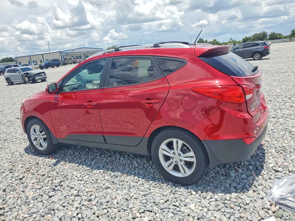 2013 Hyundai Tucson VIN KM8JU3AC6DU689572 COPART salvage auction — REAR END, FL - CERT OF TITLE SLVG REBUILDABLE, sold $2,350 on 2026-07-17 (photo 2)