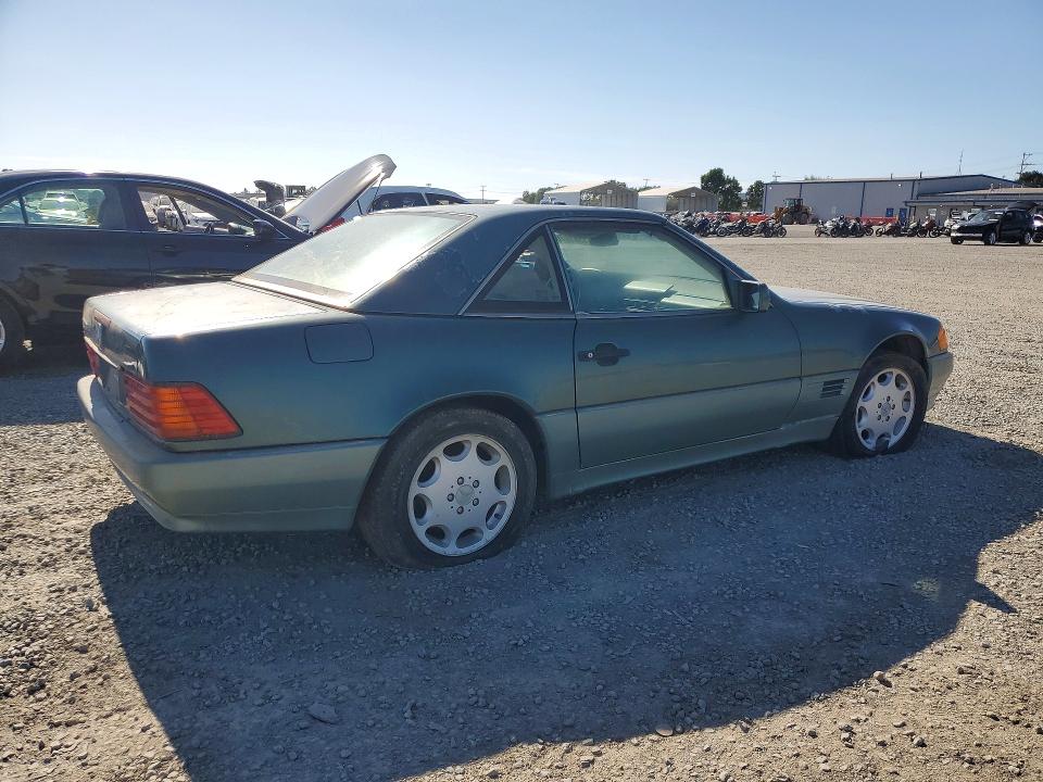 1994 Mercedes-benz Sl-class VIN WDBFA67E4RF101241 COPART salvage auction — FRONT END, Ca - Dis/Dlr/Exp Only Clean Title, sold $3,350 on 2026-07-31 (photo 3)