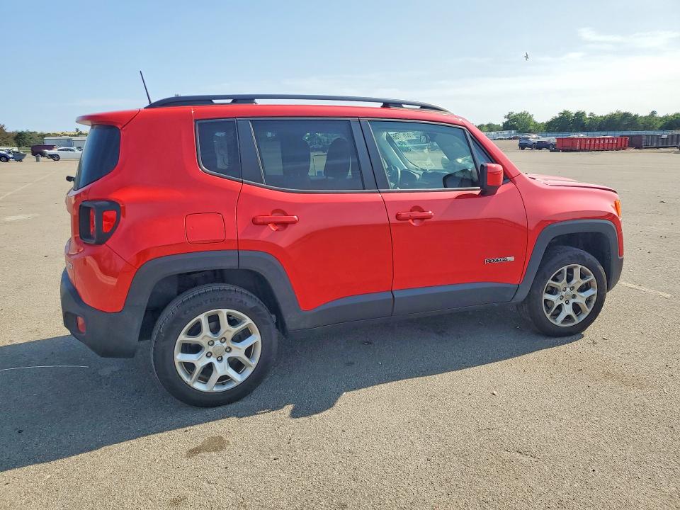 2018 Jeep Renegade VIN ZACCJBBB0JPG84094 COPART salvage auction — FRONT END, Ny - Mv-907A Salvage Certificate, sold $1,600 on 2026-08-10 (photo 3)
