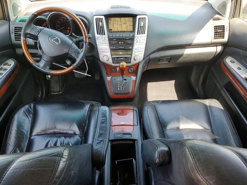2008 Lexus Rx 400h VIN JTJHW31U782863167 COPART salvage auction — FRONT END, Ca - Salvage Certificate, sold $775 on 2026-07-30 (photo 8)