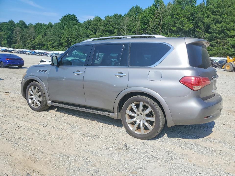 2013 Infiniti Qx56 VIN JN8AZ2NE7D9060941 COPART salvage auction — MINOR DENT/SCRATCHES, Ga - Certificate Of Title, sold $1,000 on 2026-07-15 (photo 2)