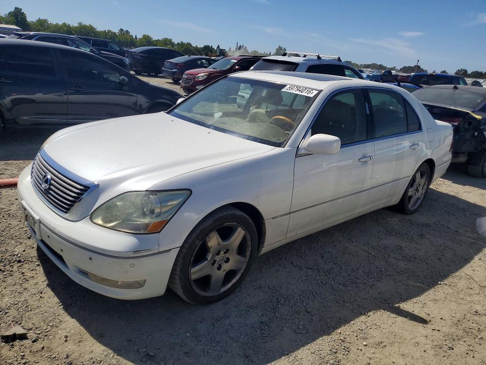2005 Lexus Ls 430 VIN JTHBN36F155014750 COPART salvage auction — MINOR DENT/SCRATCHES, Ca - Dis/Dlr/Exp Only Clean Title, sold $450 on 2026-07-16 (photo 1)
