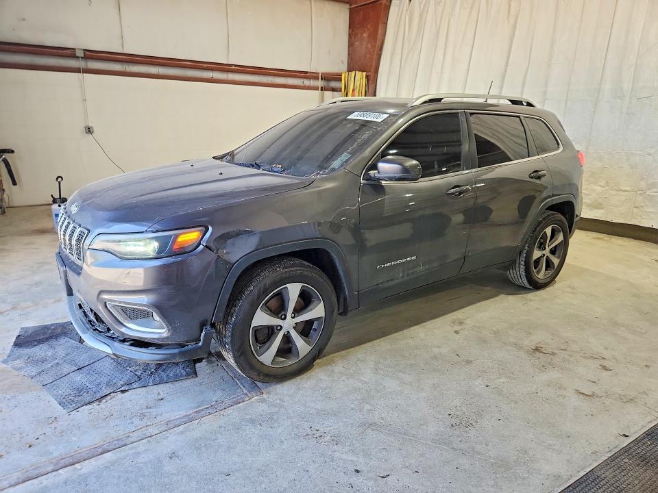 2019 Jeep Cherokee VIN 1C4PJMDNXKD368464 COPART salvage auction — FRONT END, Ny - Certificate Of Title, sold $225 on 2026-07-27 (photo 1)