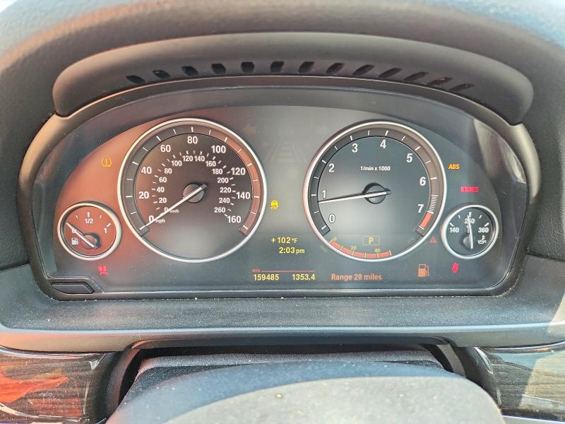 2011 BMW 5 series VIN WBAFU9C51BC784231 COPART salvage auction — NORMAL WEAR, NY - CERTIFICATE OF TITLE, sold $600 on 2026-07-15 (photo 9)