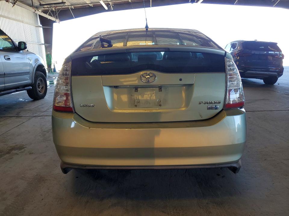 2006 Toyota Prius VIN JTDKB20U967536706 COPART salvage auction — REAR END, CA - SALVAGE CERTIFICATE, sold $1,200 on 2026-07-23 (photo 6)