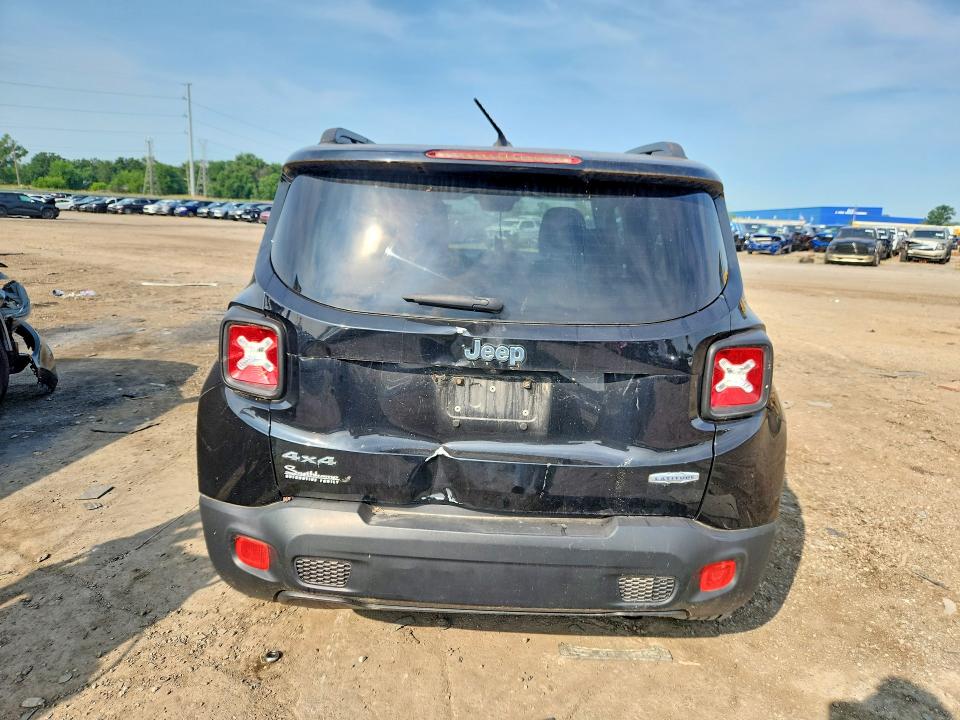 2015 Jeep Renegade VIN ZACCJBBT8FPC45841 COPART salvage auction — REAR END, MI - CERTIFICATE OF TITLE, sold $1,125 on 2026-07-28 (photo 6)