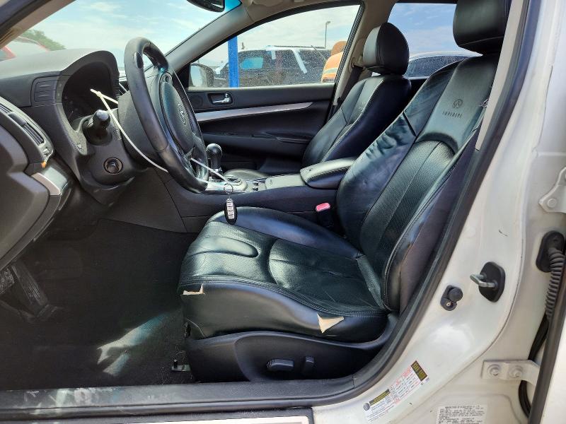 2012 Infiniti G37 VIN JN1CV6APXCM623185 COPART salvage auction — WATER/FLOOD, CA - CERT OF TITLE-SALVAGED, sold $1,200 on 2026-07-17 (photo 7)