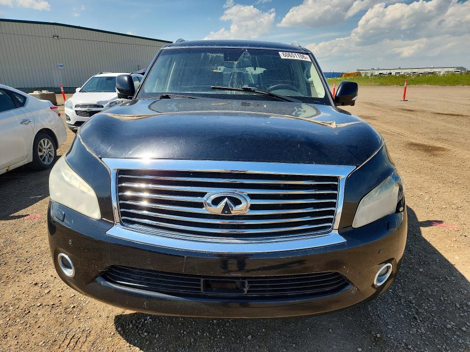2013 Infiniti Qx56 VIN JN8AZ2NC5D9330599 COPART salvage auction — HAIL, Ab - Bos - Active, sold $2,250 on 2026-07-15 (photo 5)