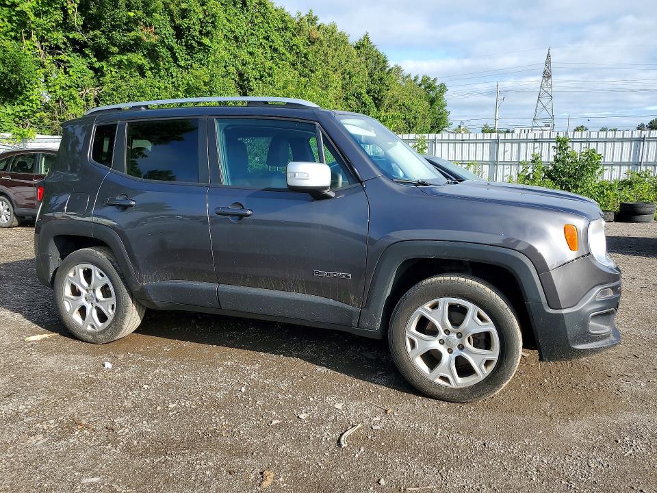 2017 Jeep Renegade VIN ZACCJBDB7HPF47984 COPART salvage auction — FRONT END, On - Permit Salvage, sold $2,550 on 2026-08-13 (photo 4)